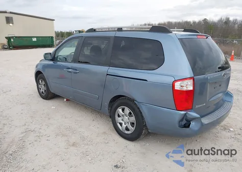 2007 Kia Sedona Lx из США, поврежденный, VIN KNDMB233876191381
